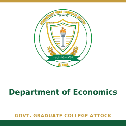 DEPARTMENT OF ECONOMICS