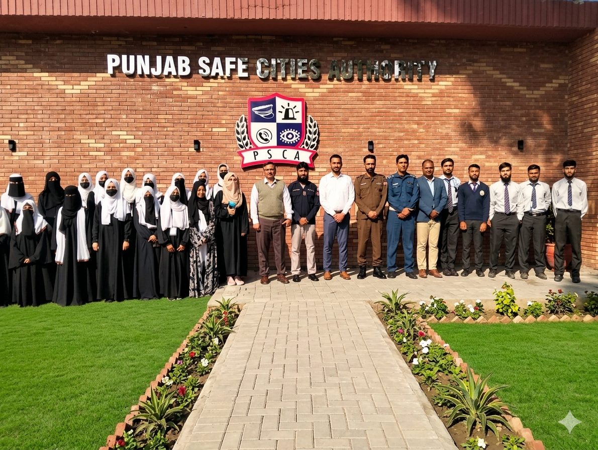 Visit to Punjab Safe Cities Authority