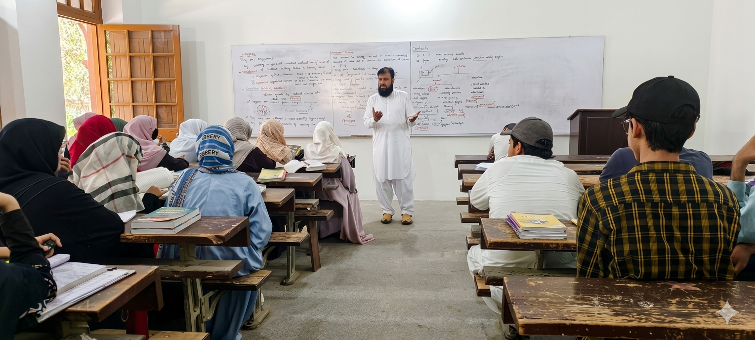 Entry Test Preperation Session by Principal